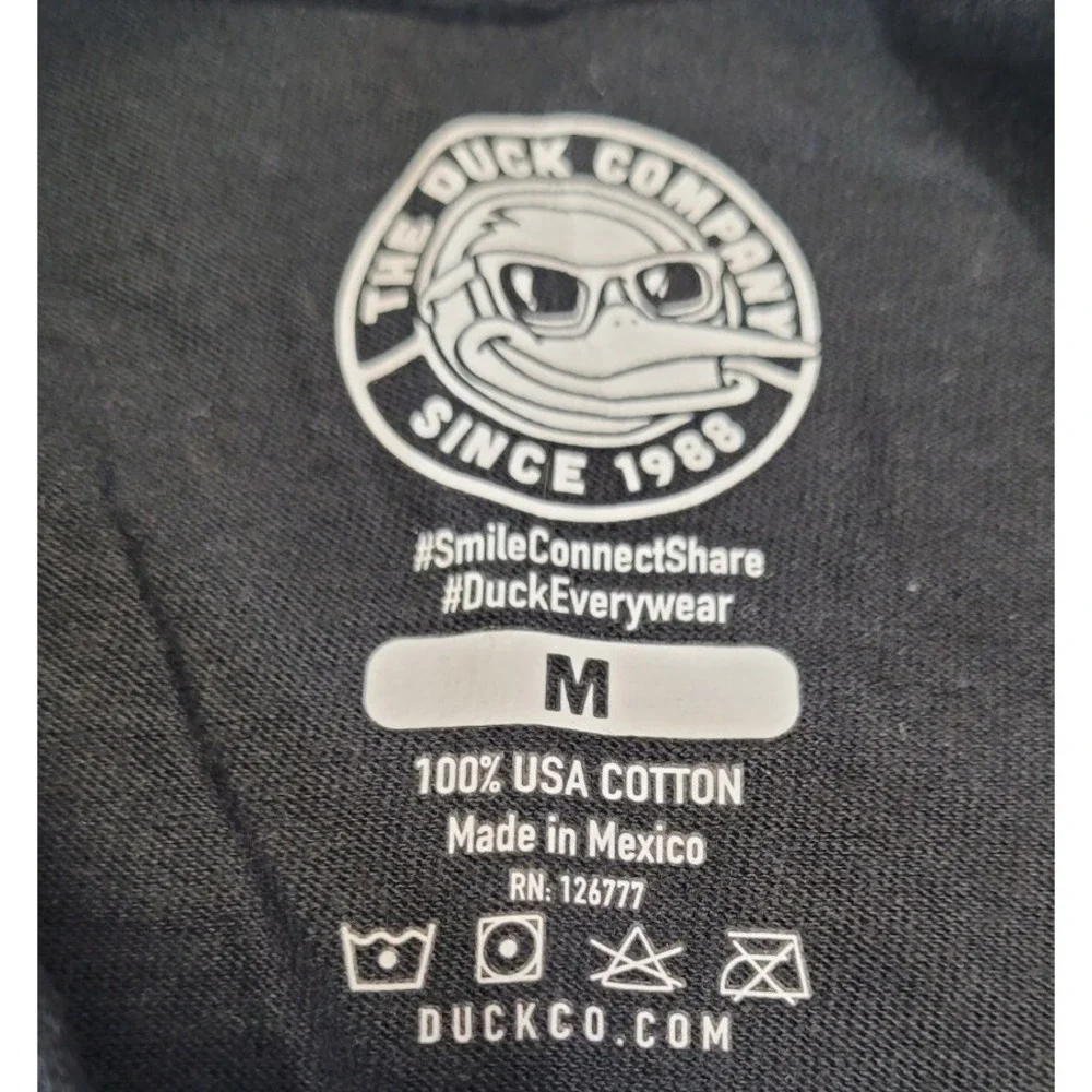 The Duck Co Lake Placid New York‎ Star Wars Theme Shirt Size Medium Black New